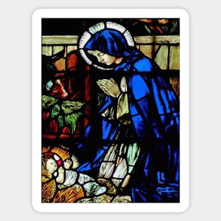 Canterbury Stained Glass Image Sticker
